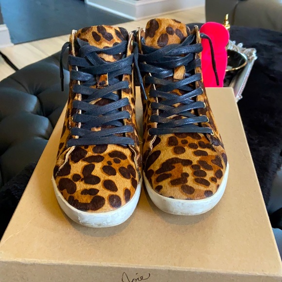 Joie Felton Leopard High Tops - Picture 3 of 3